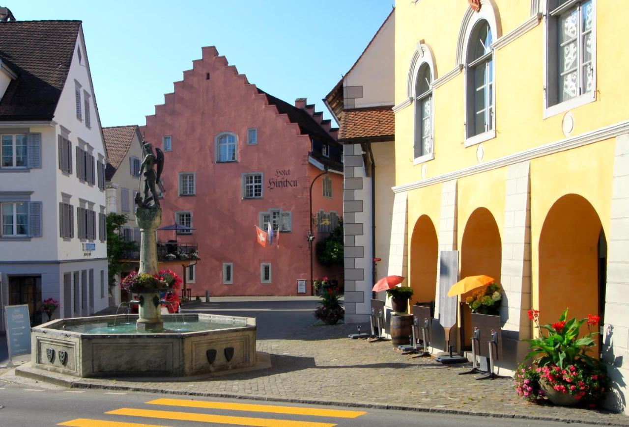 Gasthaus "Hotel Hirschen" Beromunster Bagian luar foto
