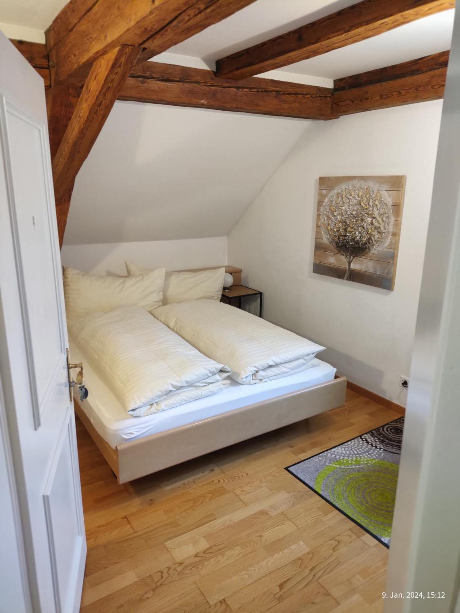 Gasthaus "Hotel Hirschen" Beromunster Bagian luar foto